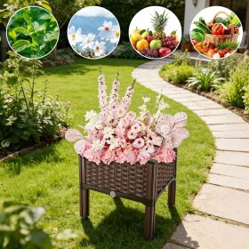 Raised Garden Bed Planter Box, 3 Size Options Self-Watering Elevated Garden Bed (title: default title)